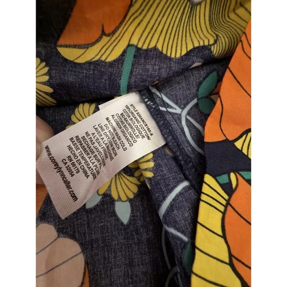 Corey Lynn Calter Kyla Midi Skirt M/L Anthropologie Paperbag Tie Waist A Line - Picture 12 of 14